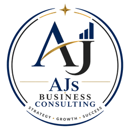 AJs Business Consulting badge logo